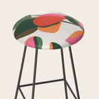 Abstract Eucalyptus Leaves III Stool Gallery Image 2