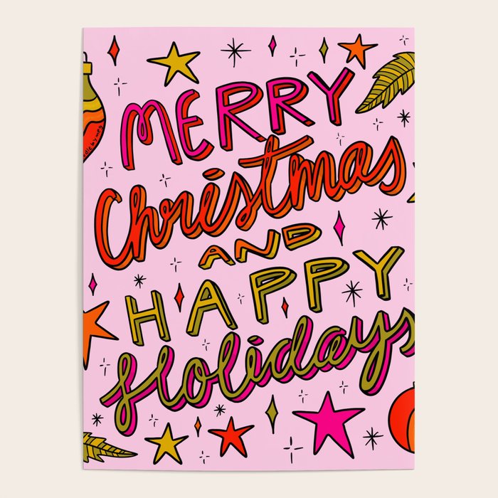 Merry Christmas and Happy Holidays Poster Gallery Image 4
