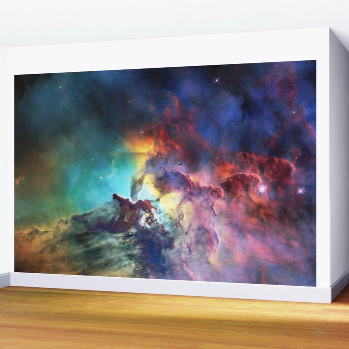 Lagoon Nebula Wall Mural Gallery Image 2