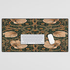 William Morris Pimpernel,No.2, William Morris floral design  Desk Mat Gallery Image 1