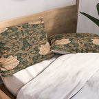 William Morris Pimpernel,No.2, William Morris floral design  Pillow Sham Gallery Image 2