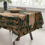 William Morris Pimpernel,No.2, William Morris floral design  Tablecloth Gallery Image 3