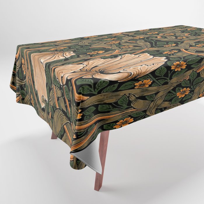 William Morris Pimpernel,No.2, William Morris floral design  Tablecloth Gallery Image 1