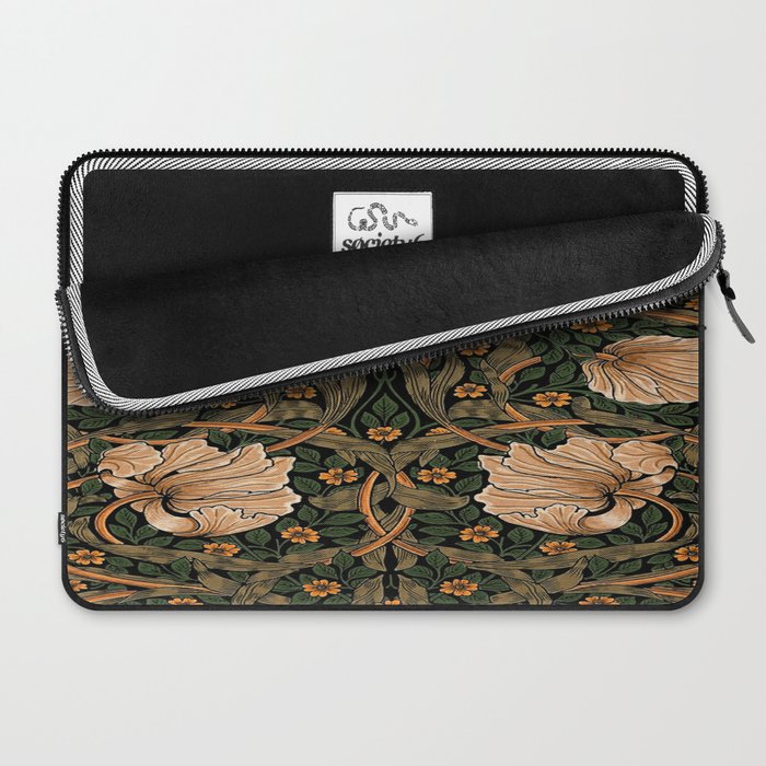 William Morris Pimpernel,No.2, William Morris floral design  Laptop Sleeve Gallery Image 2