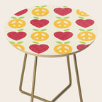 Apple and Orange - Love and Peace Side Table Gallery Image 2