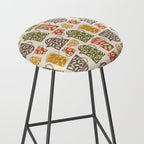Buongiorno Retro Floral Coffee Stool Gallery Image 2