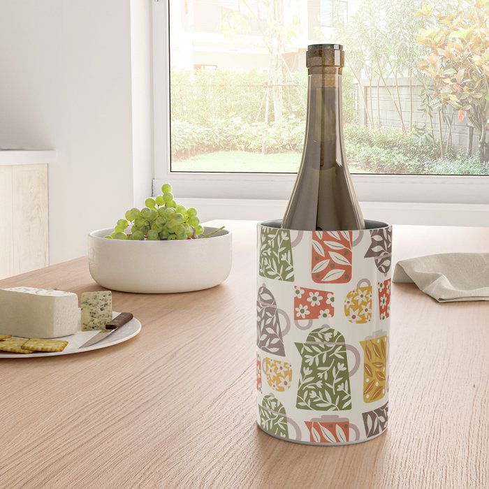 Buongiorno Retro Floral Coffee Wine Chiller Gallery Image 4