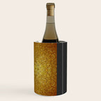 Deep gold glass mosaic Wine Chiller Gallery Image 3