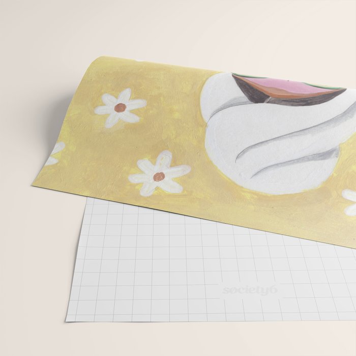 Woman wellness relax time Wrapping Paper Gallery Image 2