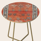 Bakhshaish Azerbaijan Northwest Persian Carpet Print Side Table Gallery Image 2
