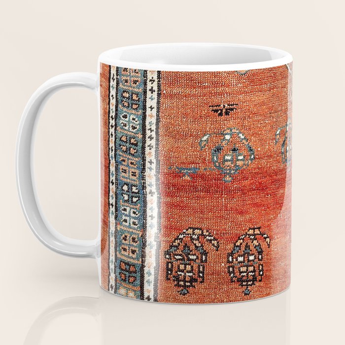 Bakhshaish Azerbaijan Northwest Persian Carpet Print Coffee Mug Gallery Image 3