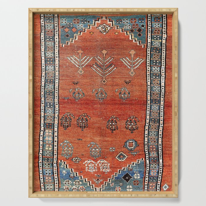 Bakhshaish Azerbaijan Northwest Persian Carpet Print Serving Tray Gallery Image 1