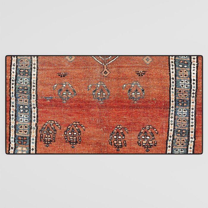 Bakhshaish Azerbaijan Northwest Persian Carpet Print Desk Mat Gallery Image 3