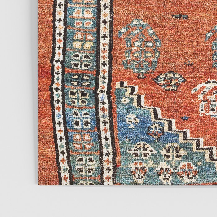 Bakhshaish Azerbaijan Northwest Persian Carpet Print Poster Gallery Image 3