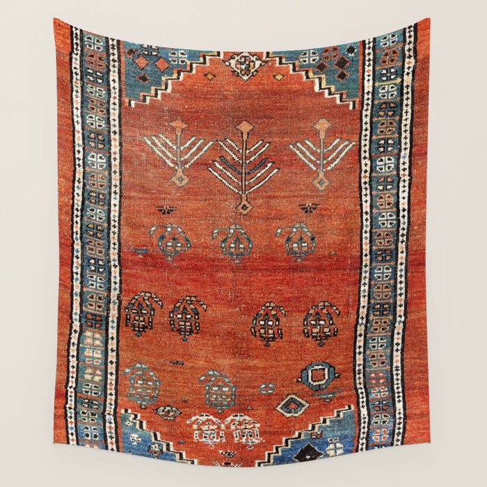 Bakhshaish Azerbaijan Northwest Persian Carpet Print Wall Tapestry Gallery Image 1