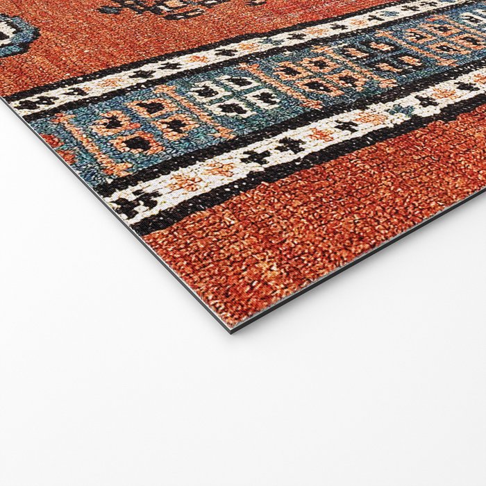 Bakhshaish Azerbaijan Northwest Persian Carpet Print Welcome Mat Gallery Image 2