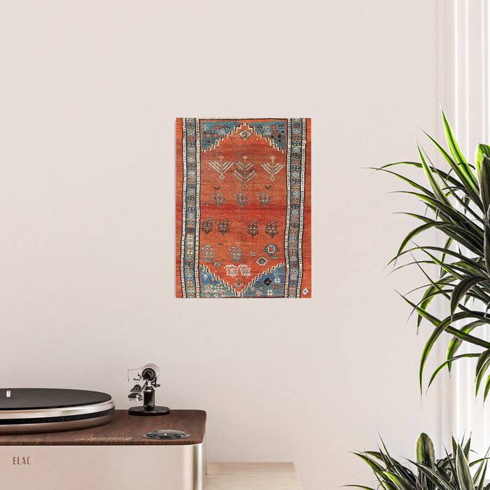 Bakhshaish Azerbaijan Northwest Persian Carpet Print Poster Gallery Image 2