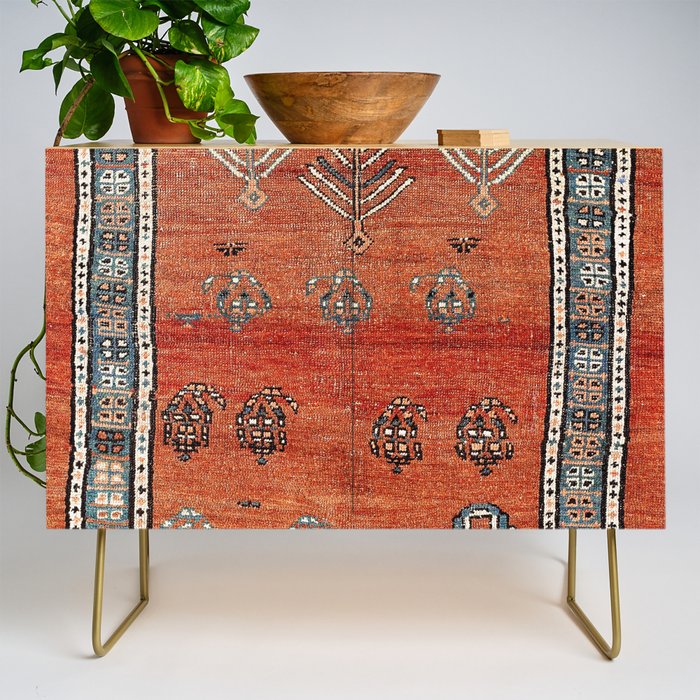 Bakhshaish Azerbaijan Northwest Persian Carpet Print Credenza Gallery Image 1