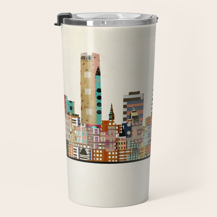 oklahoma city skyline Travel Mug Gallery Image 3