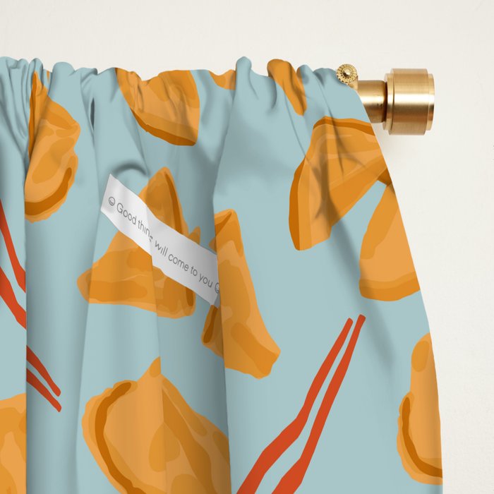 Fortune Cookie Fun Window Curtain Gallery Image 2