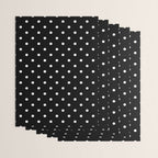 Black and White Polka Dots Wrapping Paper Gallery Image 3