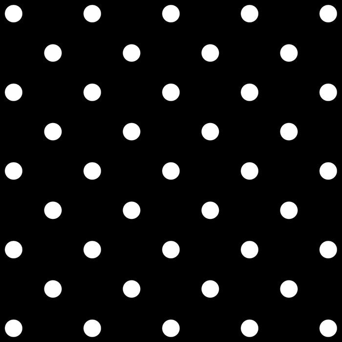 Black and White Polka Dots Coffee Mug Gallery Image 2