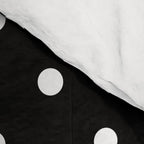 Black and White Polka Dots Comforter Gallery Image 4