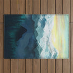 Mountain Range Outdoor Rug Gallery Image 1