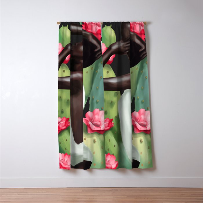 Thorns and Grace 2 Window Curtain Gallery Image 3