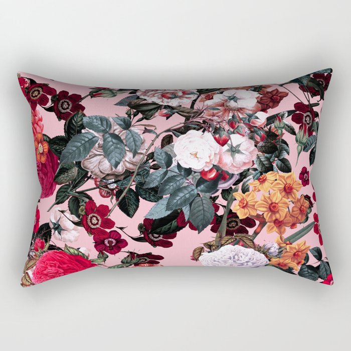 Romantic Garden X Rectangular Pillow Gallery Image 2