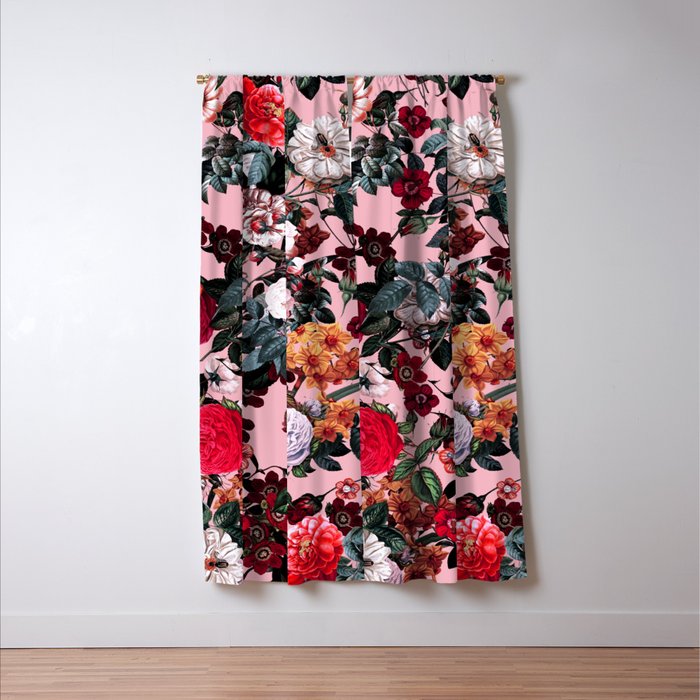 Romantic Garden X Window Curtain Gallery Image 3