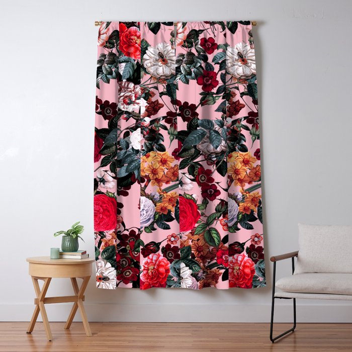 Romantic Garden X Window Curtain Gallery Image 5
