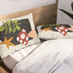 Magic Forest Mushroom Pillow Sham Gallery Image 2
