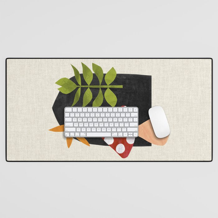 Magic Forest Mushroom Desk Mat Gallery Image 1