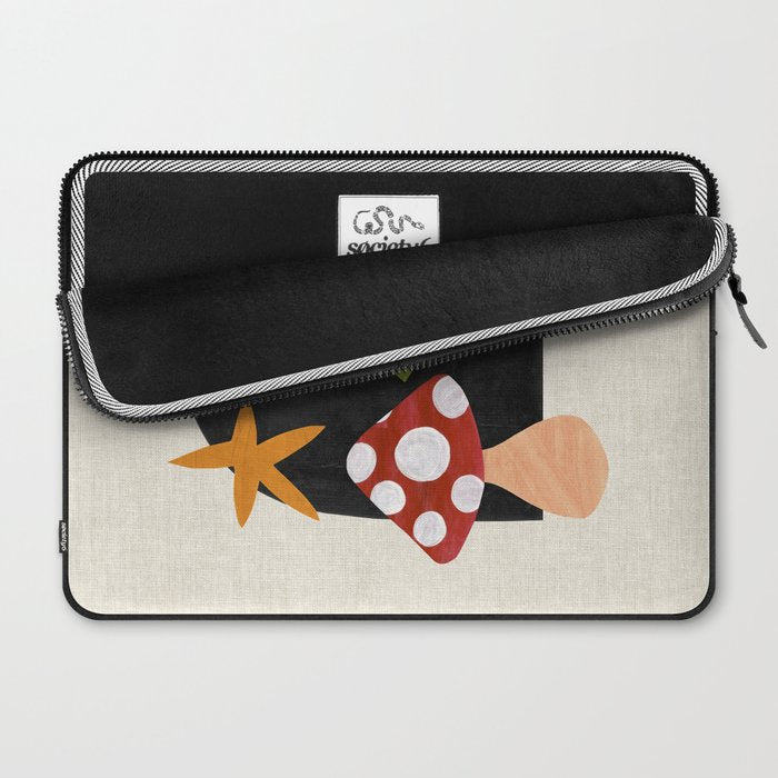 Magic Forest Mushroom Laptop Sleeve Gallery Image 2