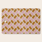 Matisse Inspired Floral Pink Orange Beige  Cutting Board Gallery Image 1