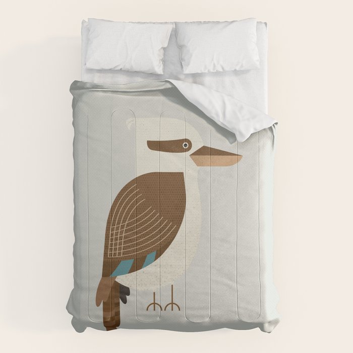 Whimsy Laughing Kookaburra Comforter Gallery Image 1
