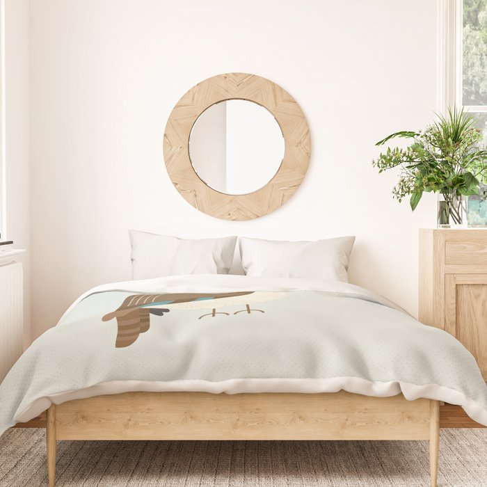 Whimsy Laughing Kookaburra Duvet Cover Gallery Image 3