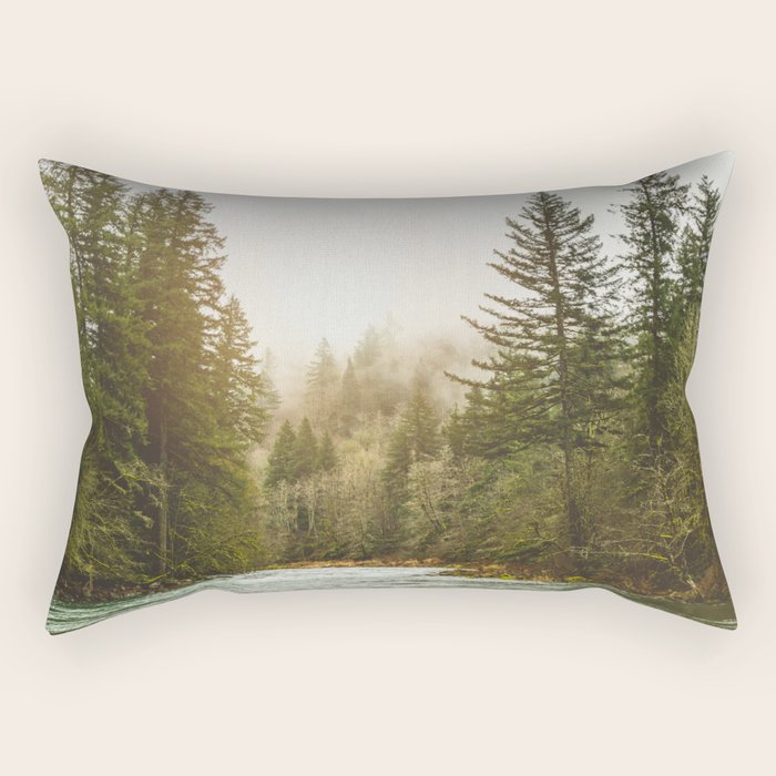 And A River Runs Through It Rectangular Pillow Gallery Image 1