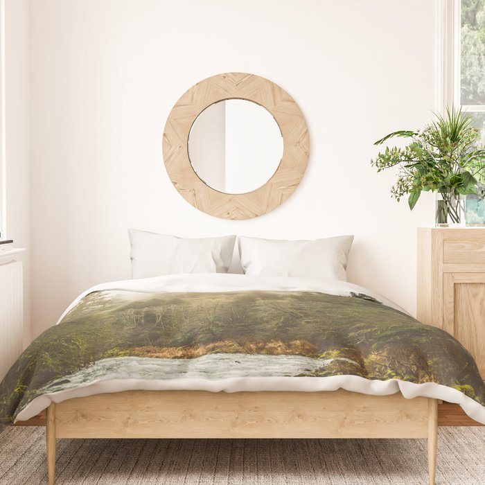 And A River Runs Through It Duvet Cover Gallery Image 3