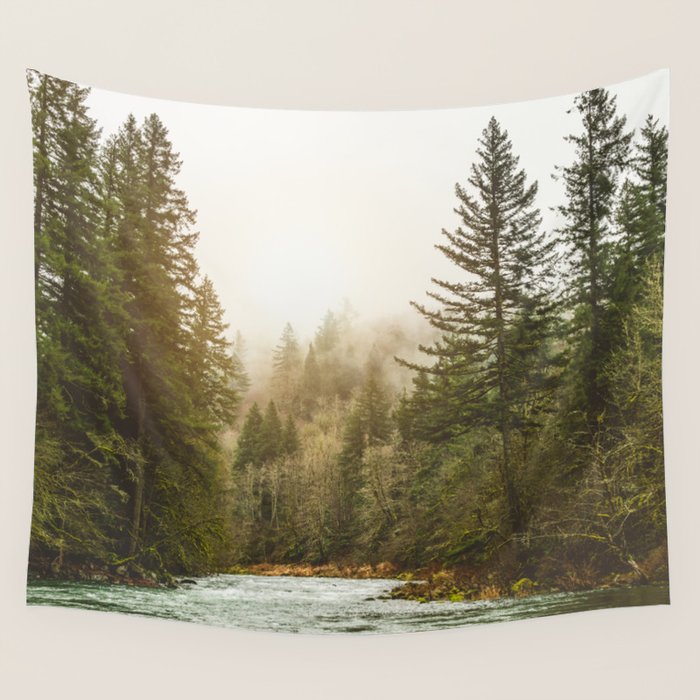 And A River Runs Through It Wall Tapestry Gallery Image 4