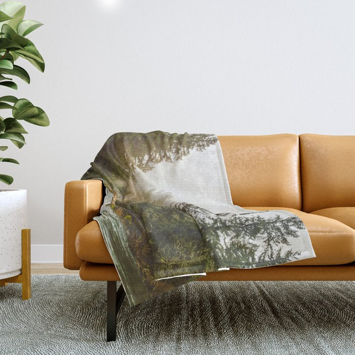 And A River Runs Through It Throw Blanket Gallery Image 1