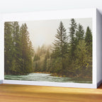 And A River Runs Through It Wall Mural Gallery Image 2