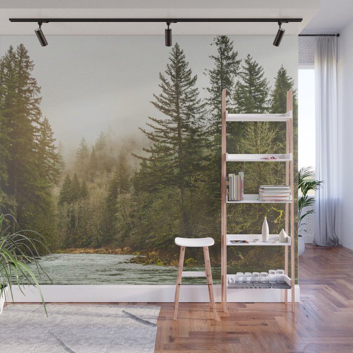 And A River Runs Through It Wall Mural Gallery Image 1