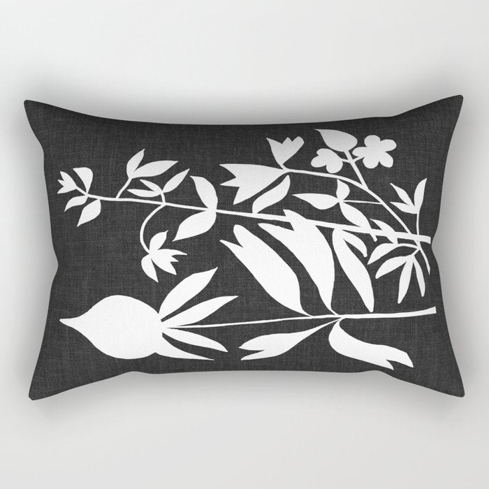 Poppy Bouquet ii Rectangular Pillow Gallery Image 1