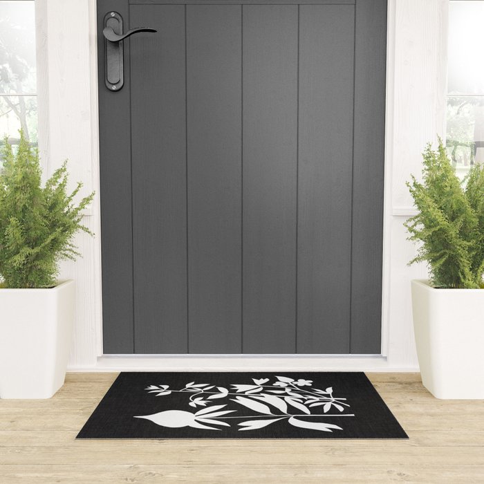 Poppy Bouquet ii Welcome Mat Gallery Image 3
