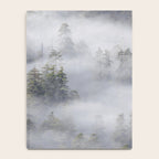 Forest In The Sky - Redwood National Park Foggy Trees Notebook Gallery Image 4
