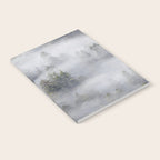 Forest In The Sky - Redwood National Park Foggy Trees Notebook Gallery Image 2