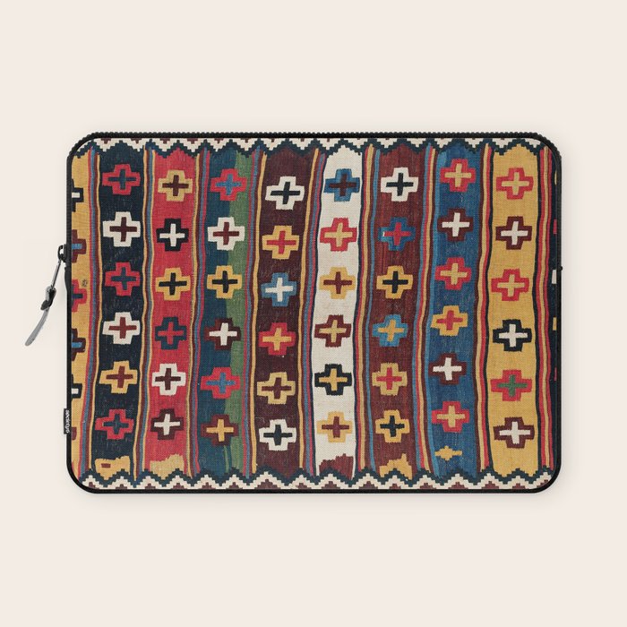 Qashqaâi Fars Southwest Persian Kilim Print Laptop Sleeve Gallery Image 1