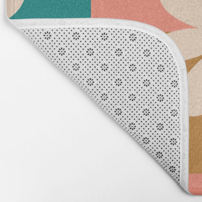 Daisy checkered - colors  Bath Mat Gallery Image 2